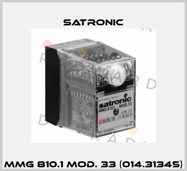 MMG 810.1 Mod. 33 (014.31345) Satronic