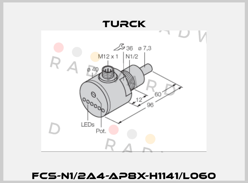 FCS-N1/2A4-AP8X-H1141/L060 Turck