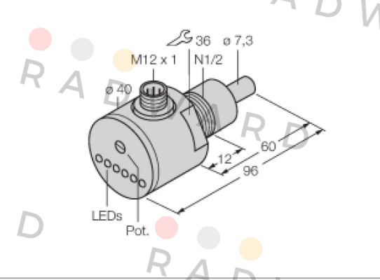 FCS-N1/2A4-AP8X-H1141/L060 Turck