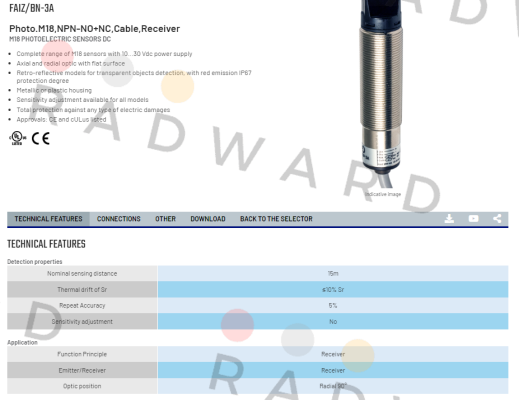 FAIZ/BN-3A Micro Detectors / Diell (now Datasensing)