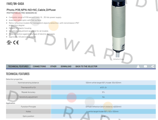FAR2/BN-0ADA Micro Detectors / Diell (now Datasensing)