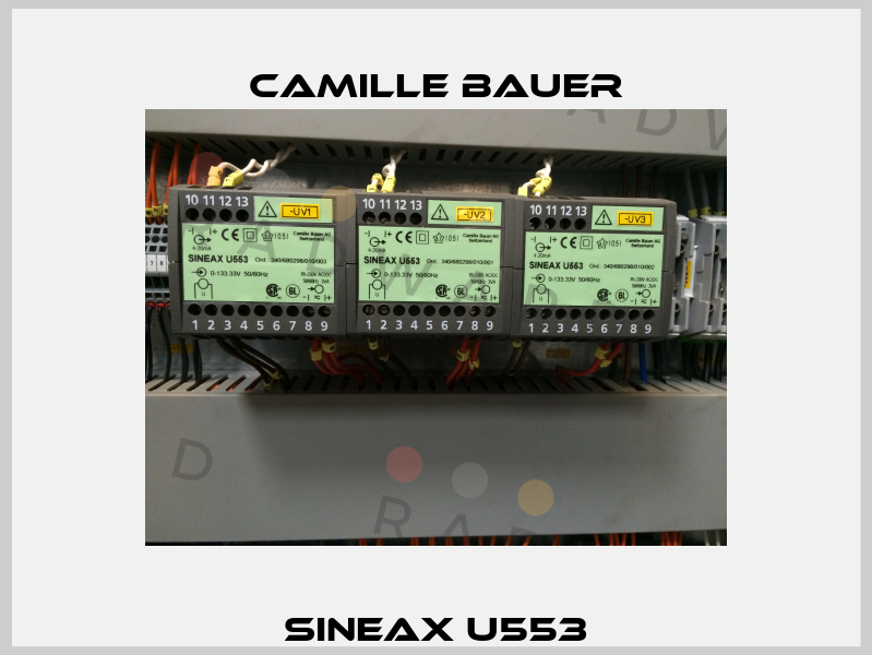 SINEAX U553 Camille Bauer