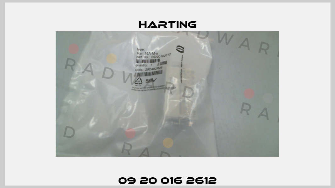 09 20 016 2612 Harting