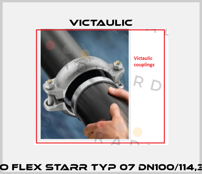 Zero Flex starr Typ 07 DN100/114,3mm Victaulic