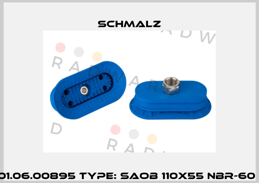 P/N: 10.01.06.00895 Type: SAOB 110x55 NBR-60 G3/8-IG Schmalz