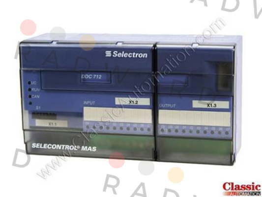 DDC 712 obsolete/replaced with DDC 712-T  Selectron