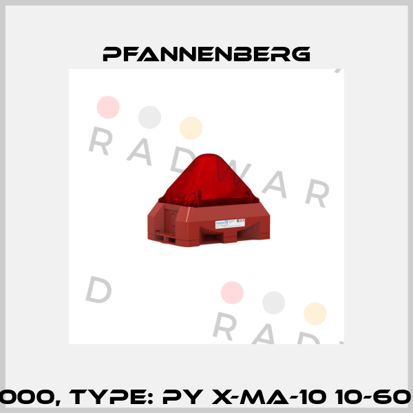 Art.No. 21555815000, Type: PY X-MA-10 10-60VDC RD RAL3000 Pfannenberg
