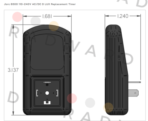 8500 - D-LUX (110-240VAC/DC 50/60Hz) JORC