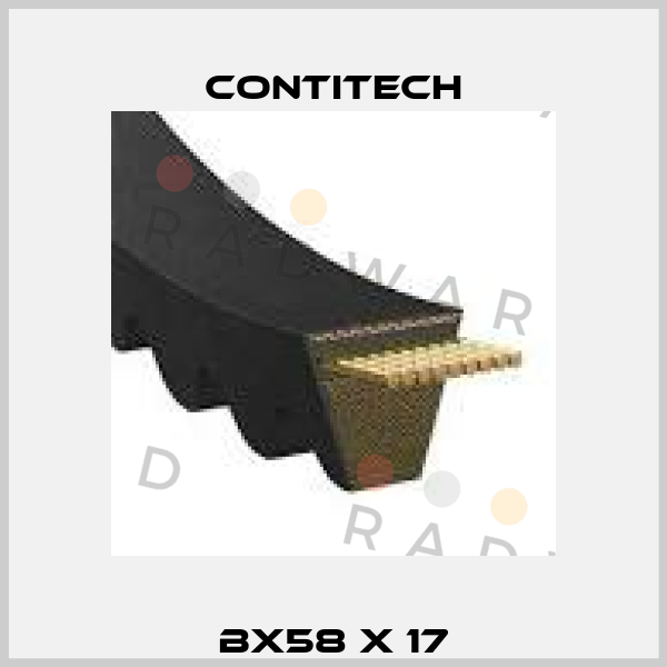 BX58 X 17 Contitech