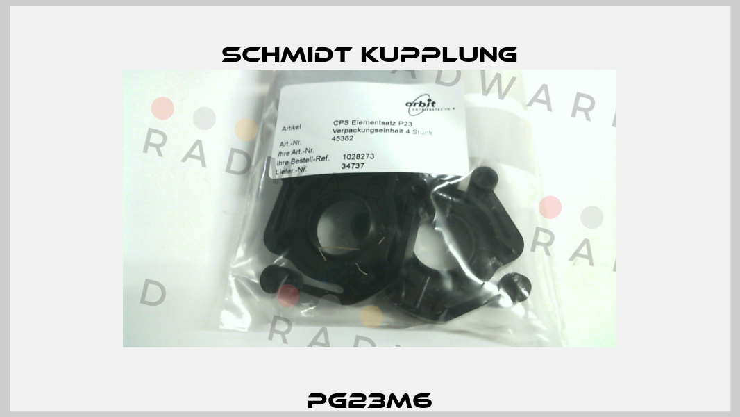 PG23M6 Schmidt Kupplung