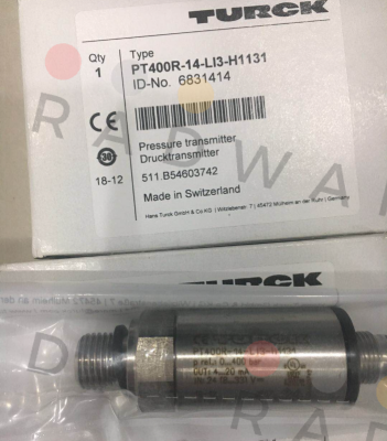 PT400R-14-LI3-H1131 Turck