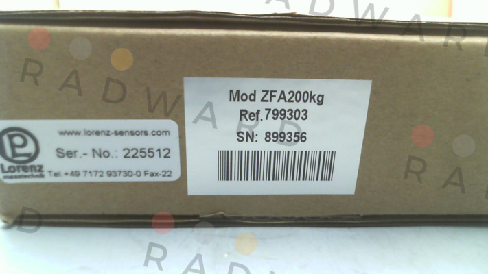 106715   W-ZFA 200 kg Scaime