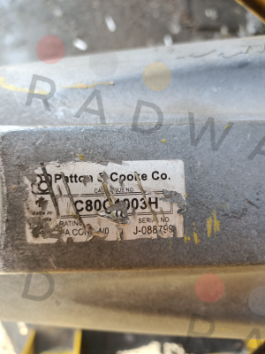 C80C2003H Patton & Cooke Co.