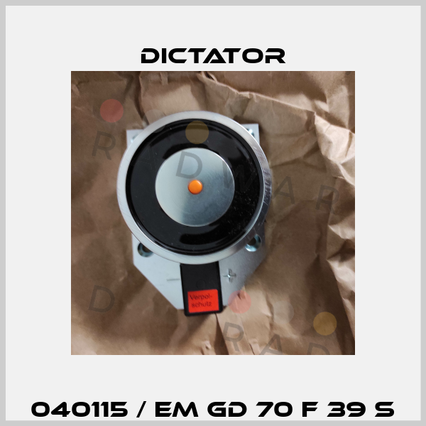 040115 / EM GD 70 F 39 S Dictator