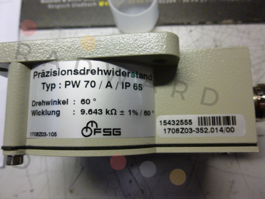 PW70-RK FSG Fernsteuergeräte
