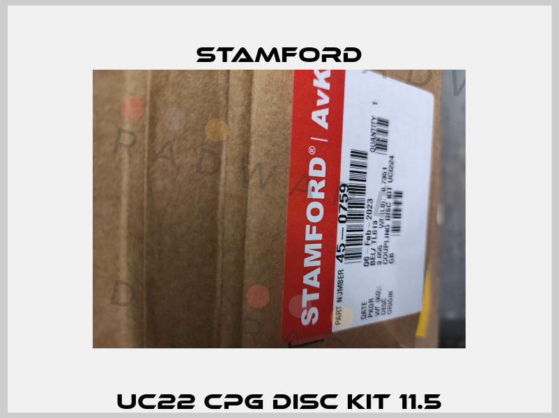 UC22 CPG disc kit 11.5 Stamford