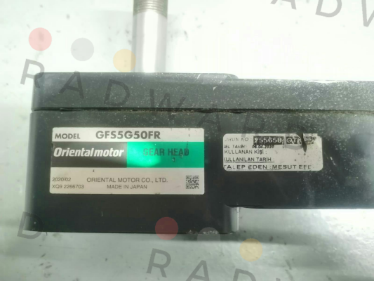 GFS5G50FR Oriental Motor