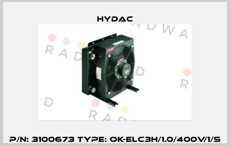 P/N: 3100673 Type: OK-ELC3H/1.0/400V/1/S Hydac