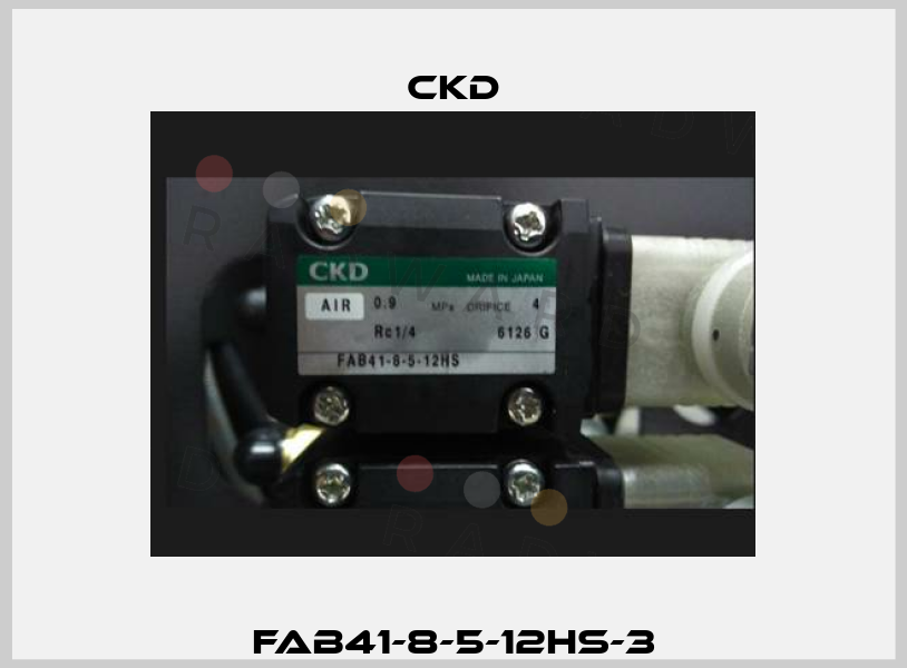 FAB41-8-5-12HS-3 Ckd