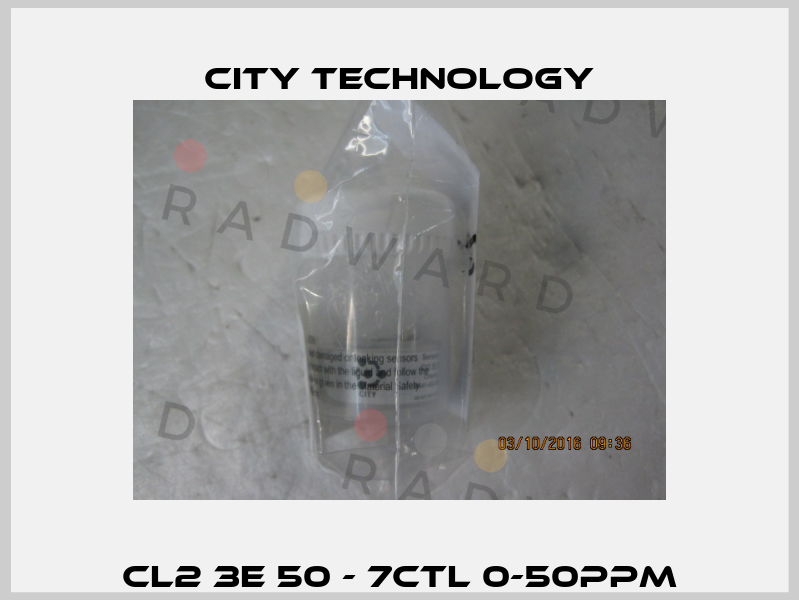 Cl2 3E 50 - 7CTL 0-50ppm City Technology