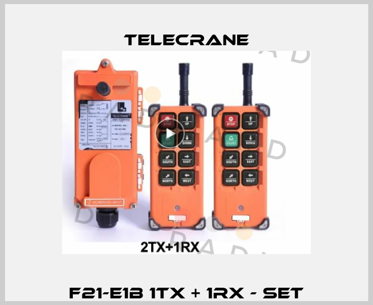 F21-E1B 1TX + 1RX - SET Telecrane