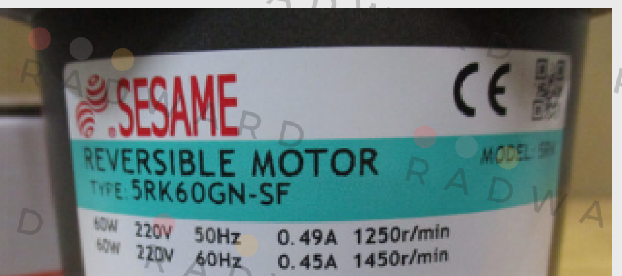 51K60GN-SF Sesame Motor