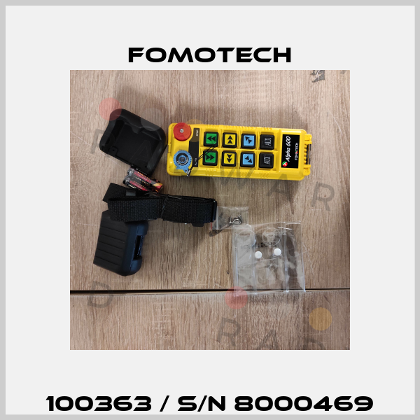 100363 / s/n 8000469 Fomotech