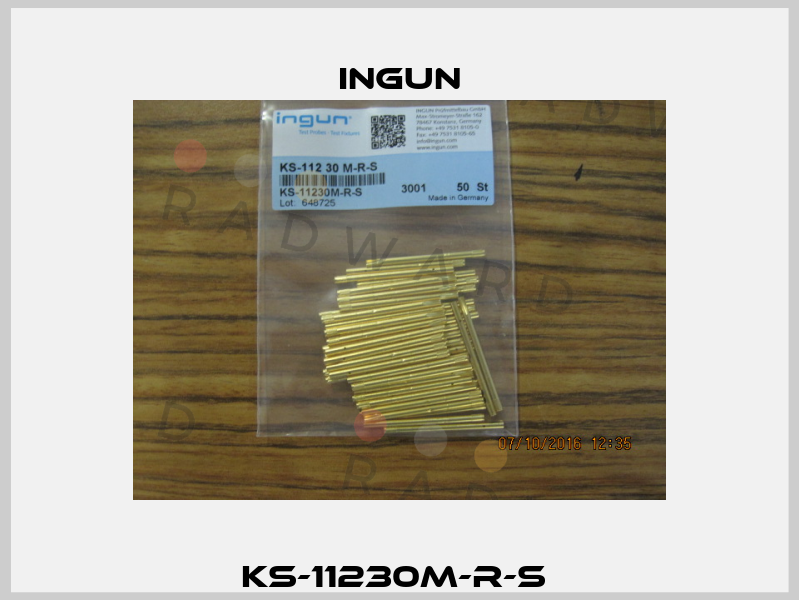 KS-11230M-R-S  Ingun