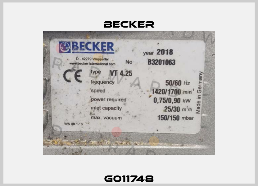 G011748 Becker