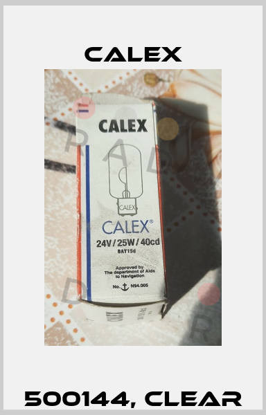 500144, clear Calex