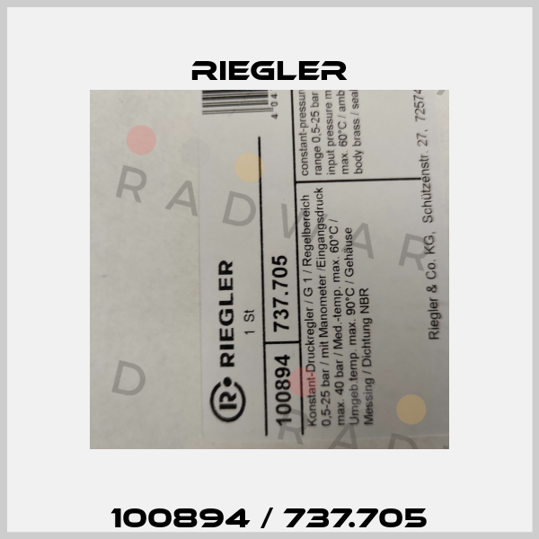 100894 / 737.705 Riegler