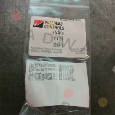 R147P Williams Controls
