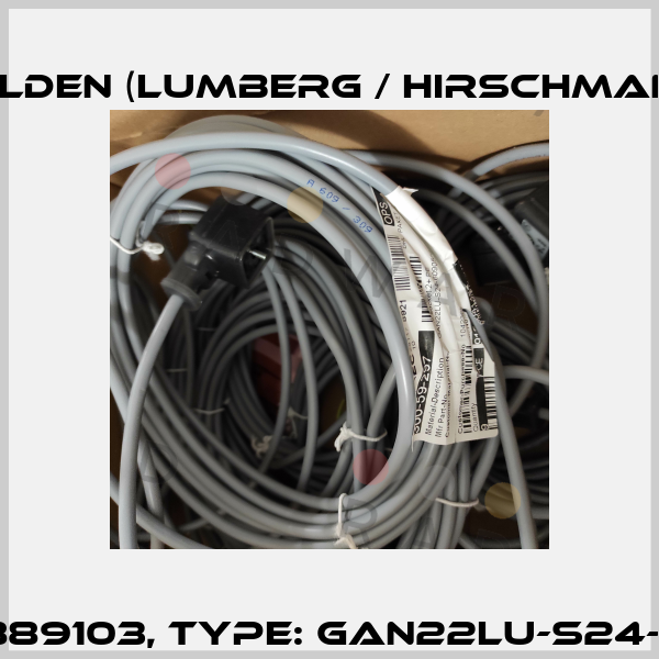 P/N: 934889103, Type: GAN22LU-S24-6090500 Belden (Lumberg / Hirschmann)