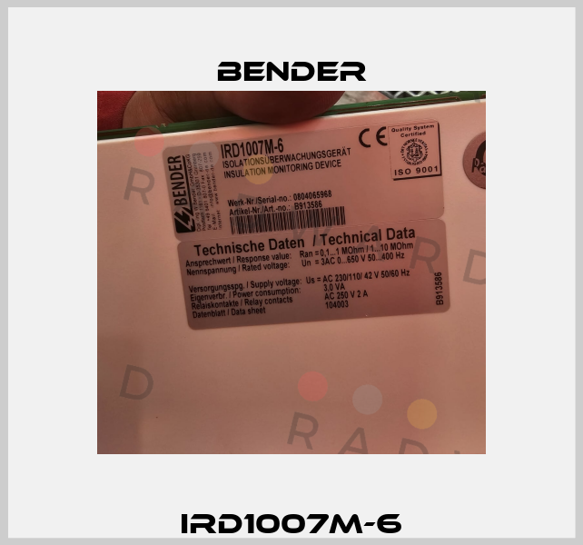 IRD1007M-6 Bender