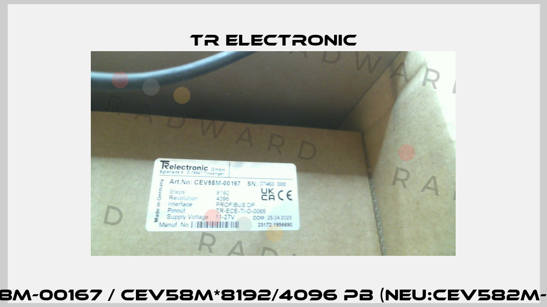 CEV58M-00167 / CEV58M*8192/4096 PB (NEU:CEV582M-10167) TR Electronic