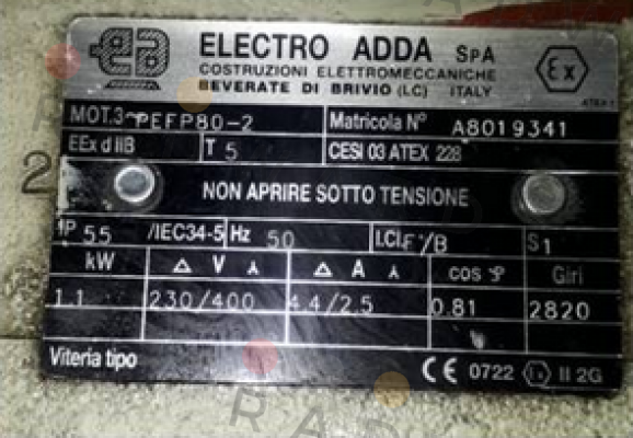 PEFP80 Electro Adda