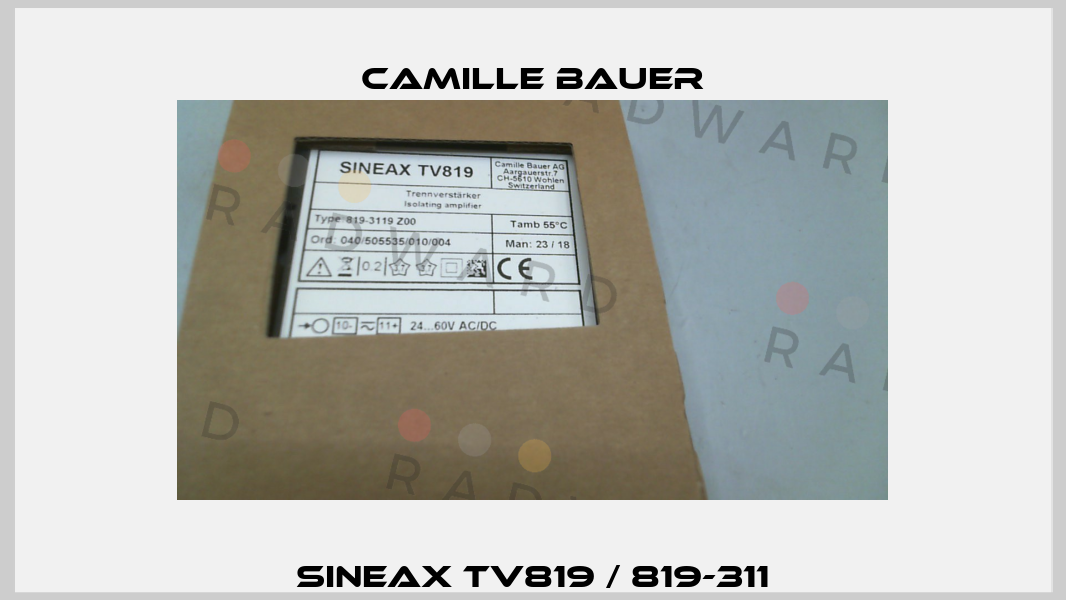 SINEAX TV819 / 819-311 Camille Bauer