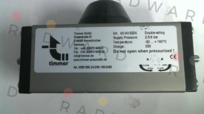 ZA-DRE-100-DA32 Timmer Pneumatik