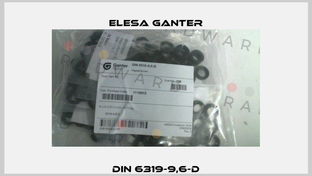DIN 6319-9,6-D Elesa Ganter