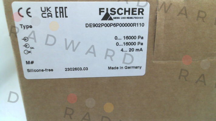DE902P00P6P00000R112 Fischer Mess Regeltechnik