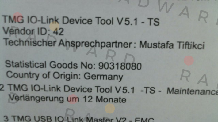 V5.1 -TS – Maintenance TMG