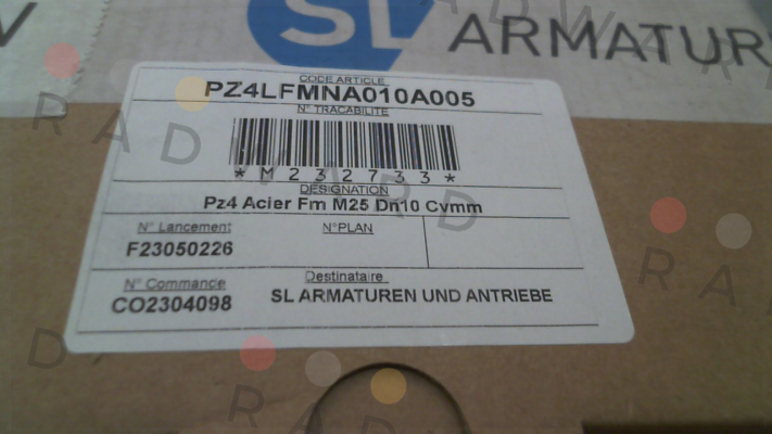 PZ4LFMNA010 CVMM Meca-Inox