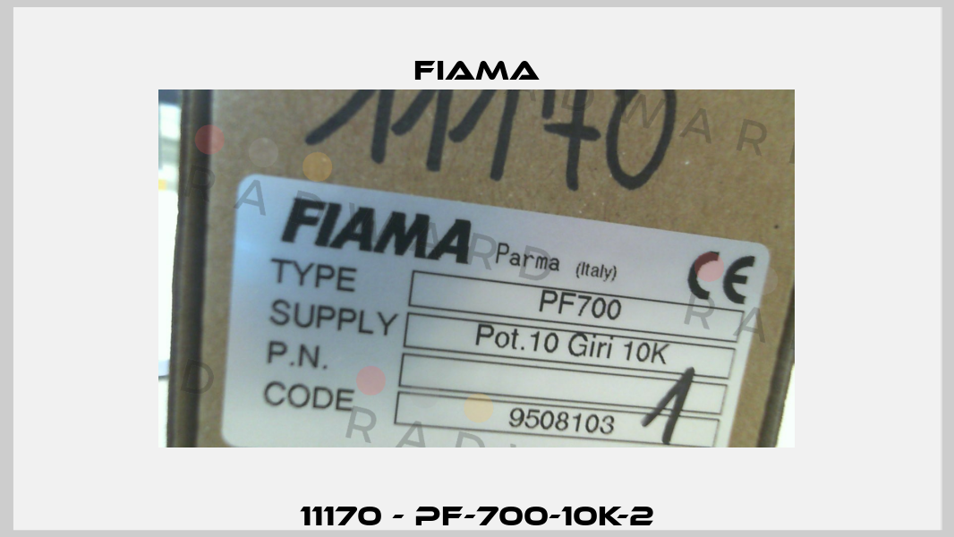 11170 - PF-700-10K-2 Fiama