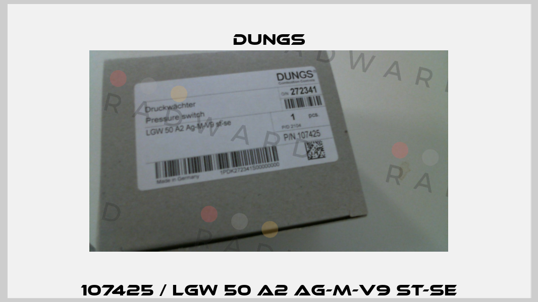 107425 / LGW 50 A2 Ag-M-V9 st-se Dungs