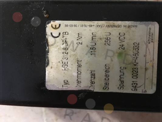 PSE312-8-DP-T-0-0-54 Halstrup Walcher