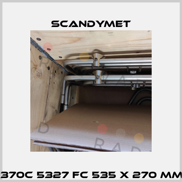 SCAX 370C 5327 FC 535 x 270 mm (AxB) SCANDYMET