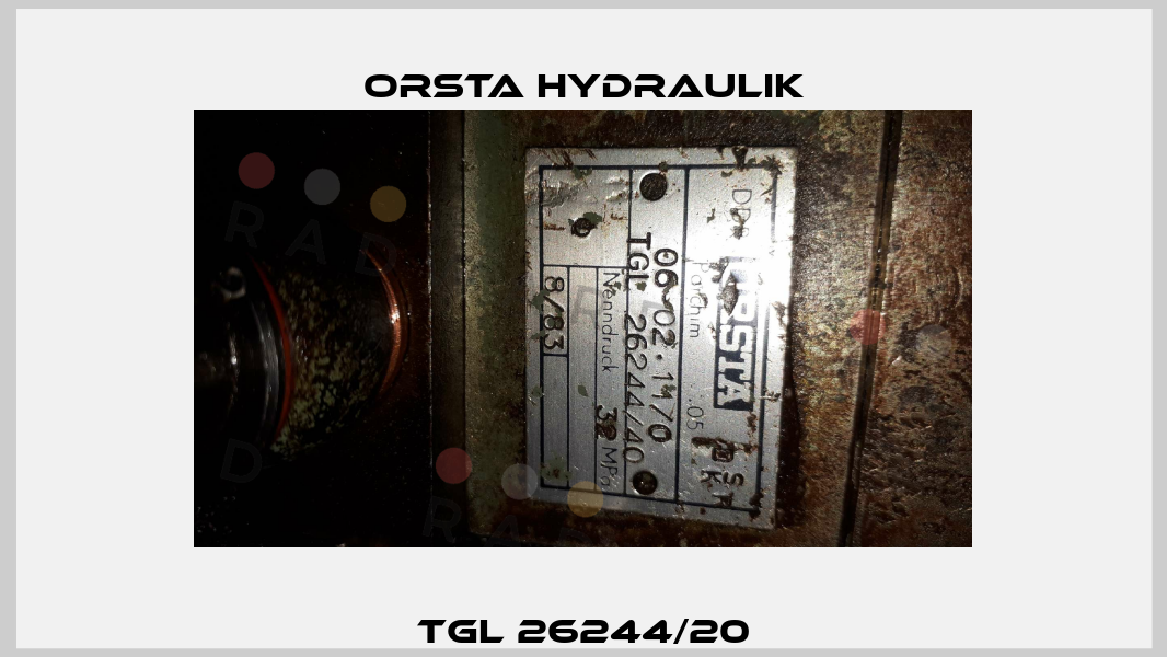 TGL 26244/20 Orsta Hydraulik