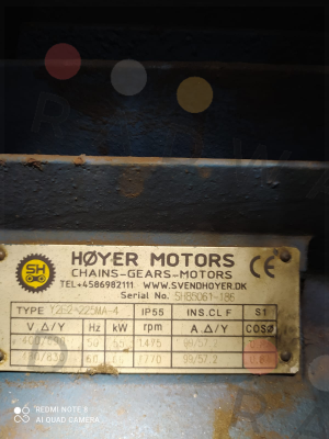 Y2E2-225MA-4 Hoyer Motors