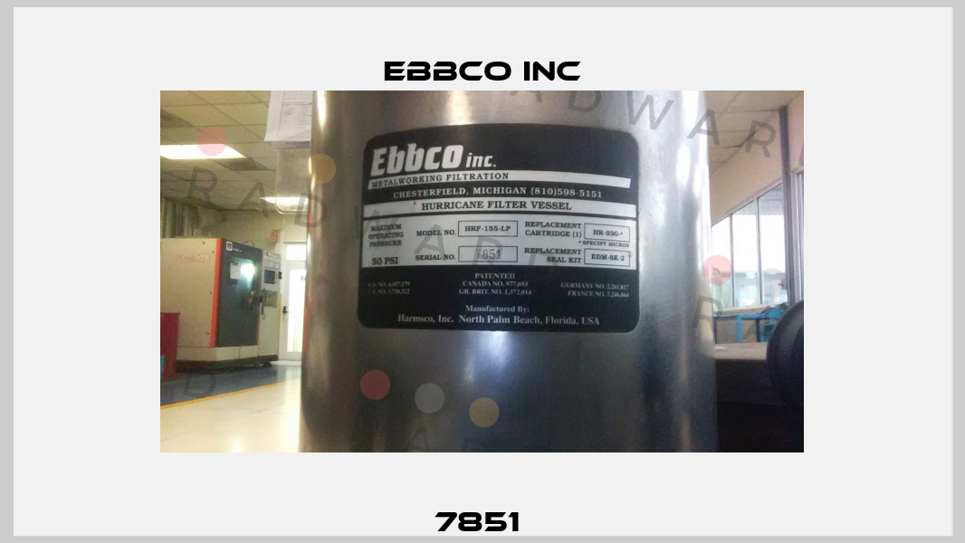 7851  EBBCO Inc