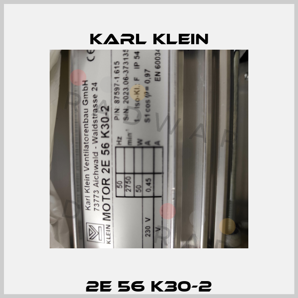 2E 56 K30-2 Karl Klein